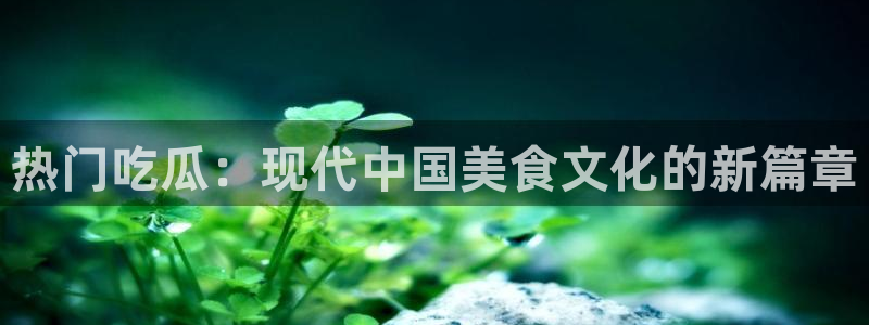 热门吃瓜热点：热门吃瓜：现代中国美食文化的新篇章